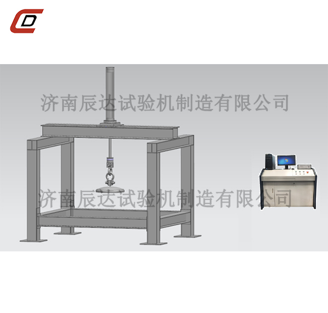 WBD-E系列边坡柔性防护网抗拉强度试验系统